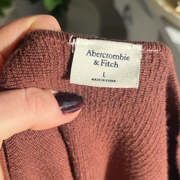 Abercrombie & fitch fitted ribbed sweater top - Picture 3 of 4